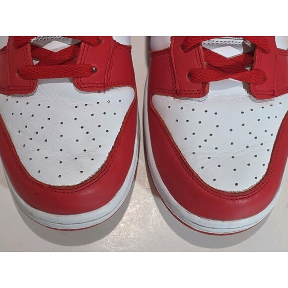 Men\'s Nike Dunk Low Retro White/University Red-White (HF5441 104) Size 11 main image 5